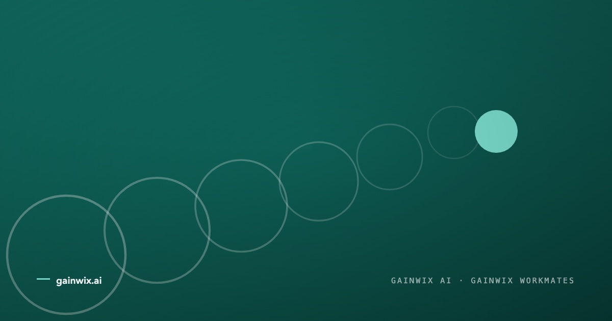 Abstract cover art for the GainWix 0.1.16 release note
